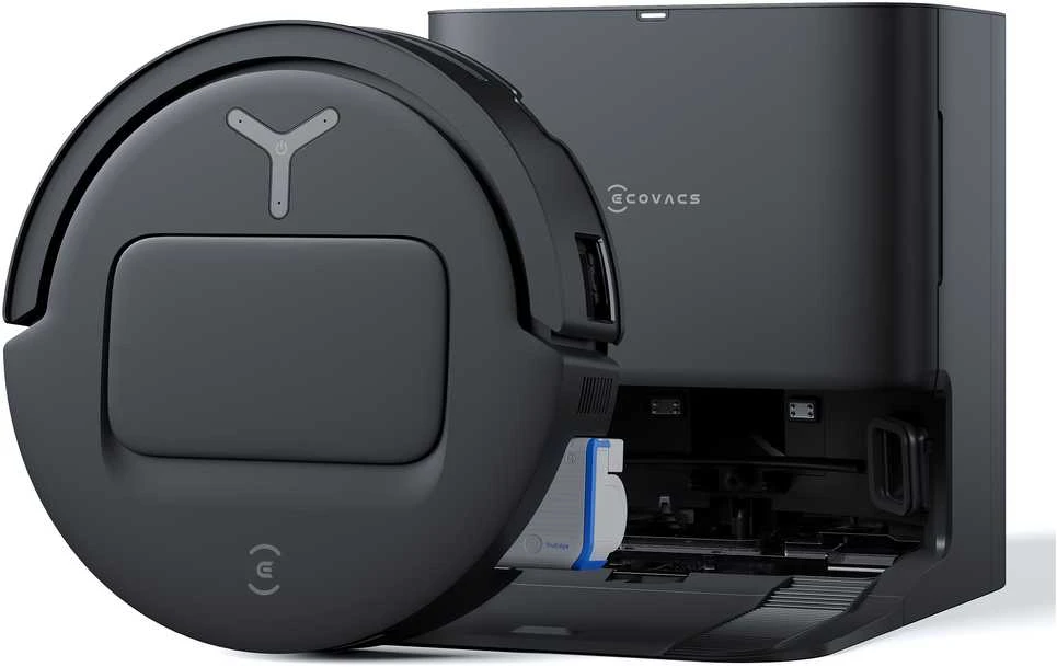 Plaunantis dulkių siurblys-robotas Ecovacs DEEBOT T80 OMNI, juodas