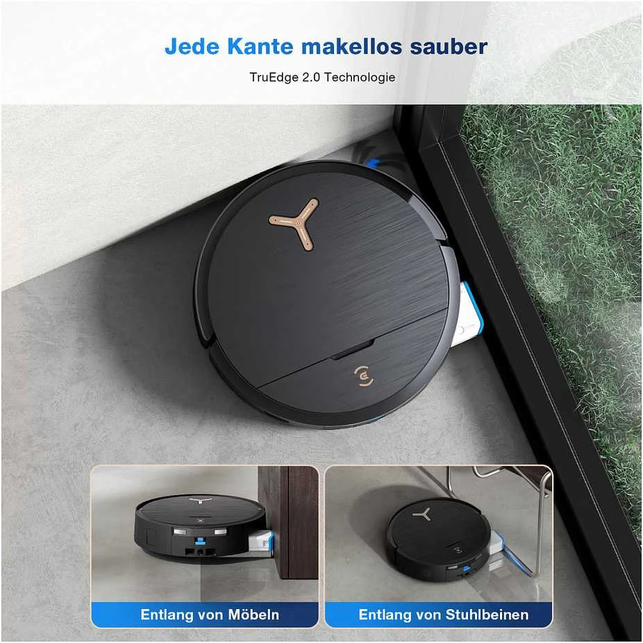Dulkių siurblys - robotas Ecovacs Deebot X9 Pro OMNI, Juodos spalvos
