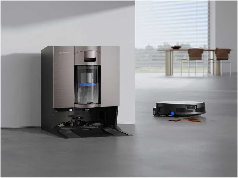 Dulkių siurblys - robotas Ecovacs DEEBOT X11 OmniCyclone, Juodas