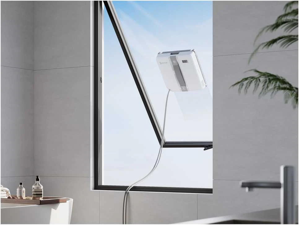 Langų valymo robotas Ecovacs WINBOT Mini, Pilkas