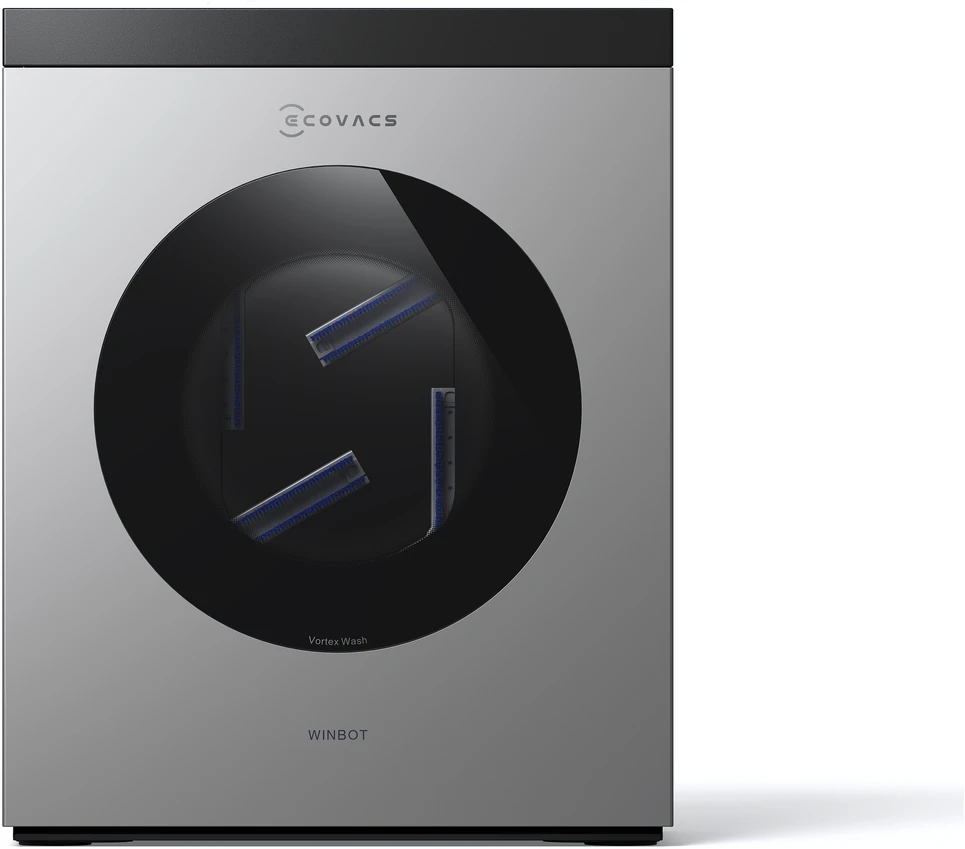 Langų valymo robotas Ecovacs WINBOT W3 OMNI, Baltas/sidabrinis