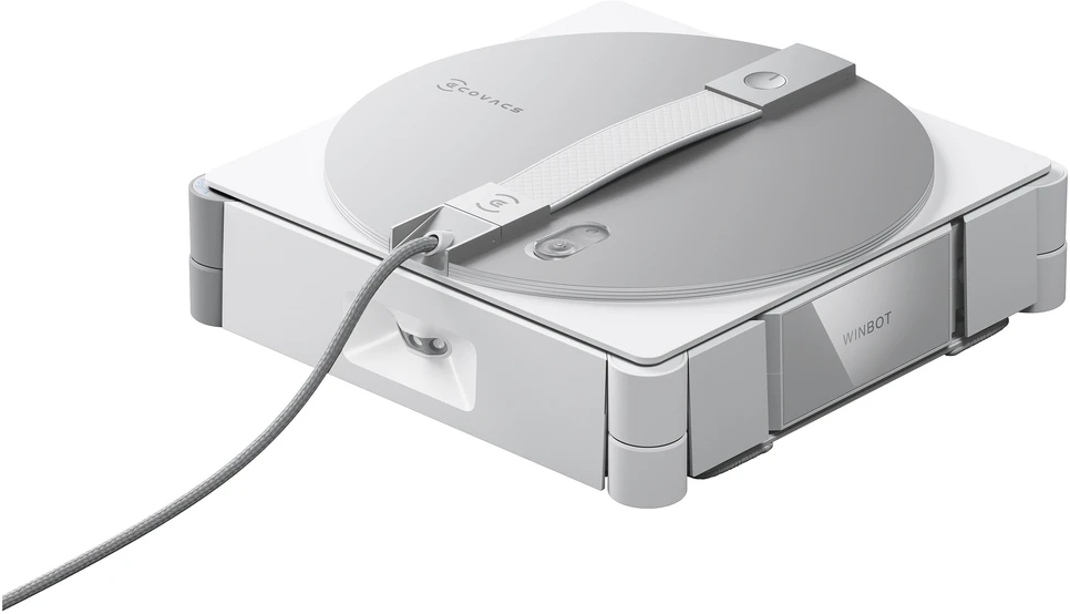 Langų valymo robotas Ecovacs WINBOT W3 OMNI, Baltas/sidabrinis