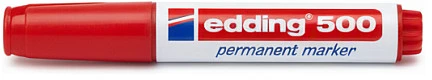 Edding 500 Perm Marker Raudona (4-500002) (4500002)