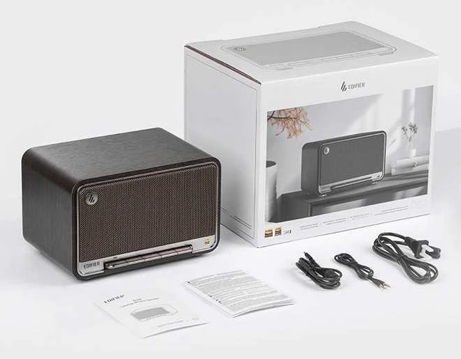 Edifier D32 nešiojama kolonėlė, Juodojo riešuto spalvos