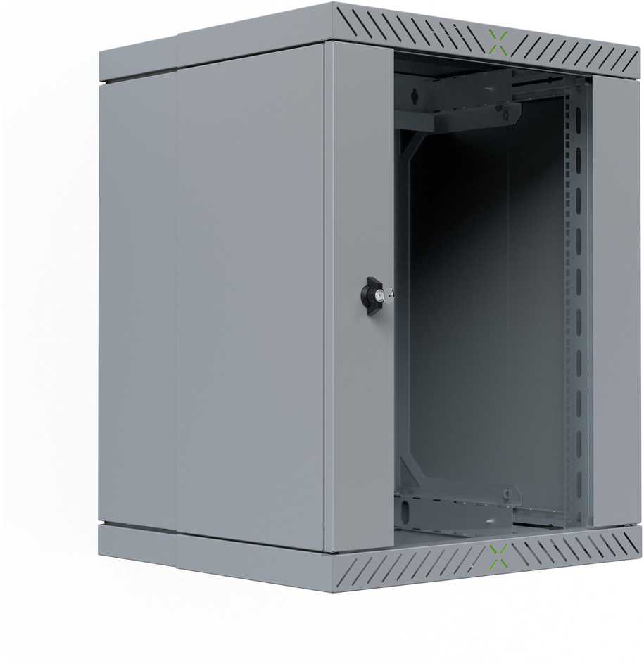 Efb Elektronik Spinta EFB EFB 19'' Wandgehäuse X-Rack mit Glastür 400-600mm 15HE grau