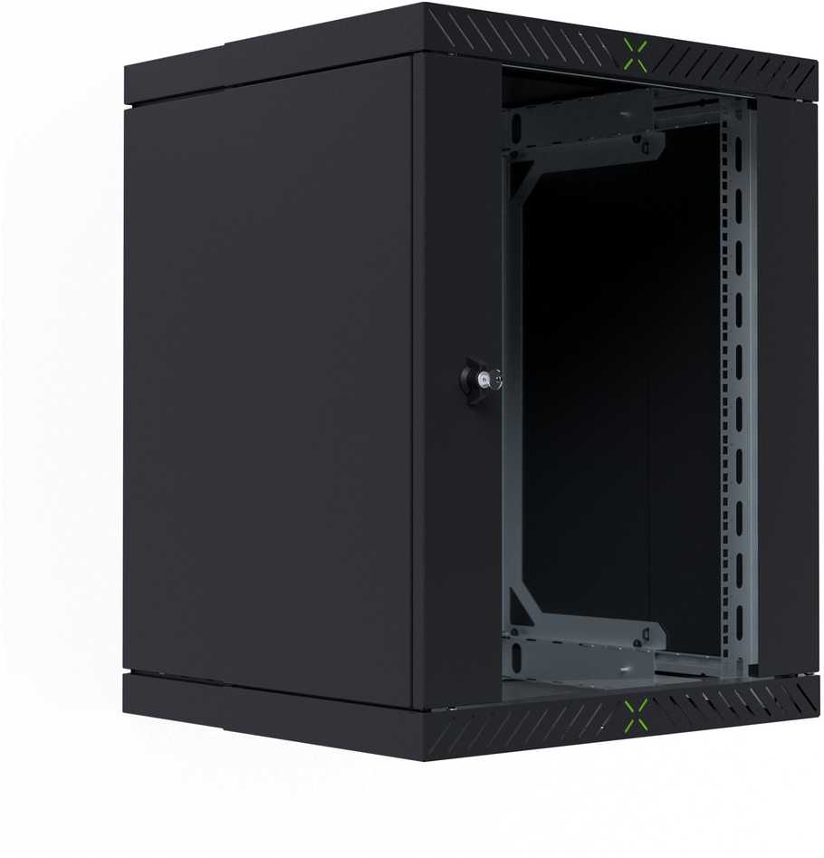 Efb Elektronik Spinta EFB EFB 19'' gehäuse X-Rack mit Glastür 400-600mm 15HE juodas