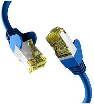 EFB EFB CAT6a BLAU 0,15 m Patchkabel S/FTP PIMF