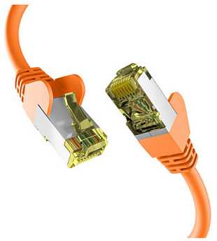 Efb Elektronik EFB EFB CAT6a Oranžinis 0.25m Patchkabel S/FTP PIMF