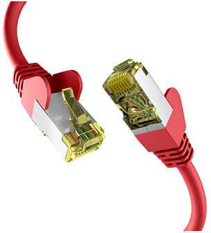 EFB EFB CAT6a ROT 0,25 m Patchkabel S/FTP PIMF