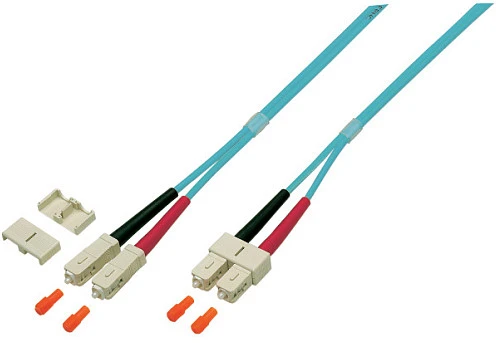 Efb Elektronik Triton Aukštos kokybės šviesolaidinis kabelis dupl. 50/125 OM4 SC/SC, 3 m