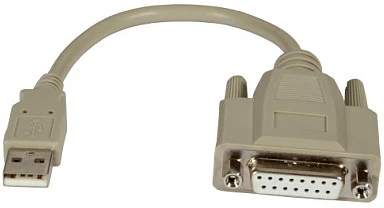 Efb Elektronik Kabelis USB EFB 20 cm USB-A / D-SUB15P USB 2.0 Adapteris Game Port (K5306.020V2)