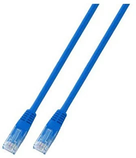 EFB Elektronik K8100BL.7,5, 7,5 m, Cat6, U/UTP (UTP), RJ-45, RJ-45, Mėlynas