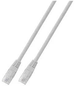 EFB Elektronik 5m Cat6 jungtis, 5 m, Cat6, U/UTP (UTP), RJ-45, RJ-45, baltas