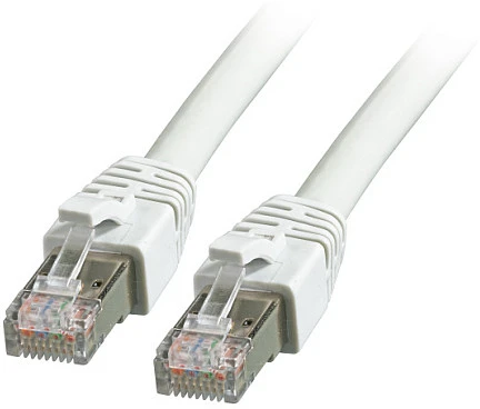 Efb Elektronik EFB EFB RJ45 Patchkabel S/FTP, Cat.8.1,BC, LSZH, 1m, grau