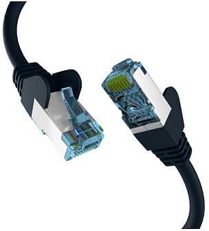 EFB EFB Elektronik EC020200159 kabelis sieciowy Juodas 25 m Cat7 S/FTP (S-STP)