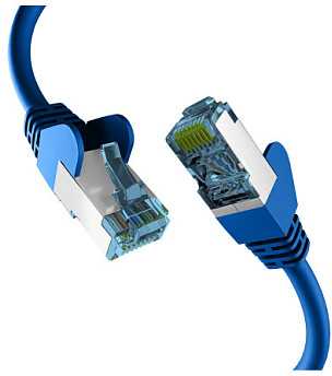 Efb Elektronik M-Cab CAT7 Mėlynas 3M RAW CAB RJ45/S/FTP LSZH 10GBIT CU LAN DSL