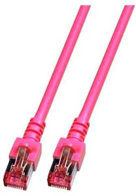 Efb Elektronik EFB EFB RJ45 pataisomasis kabelis S/FTP Cat.6 LSZH 0,15m MAGENTA gryno vario ilgio įspaudas ant įlenkimo apsauginio įvorės patentuotas