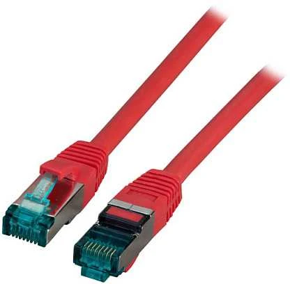 Efb Elektronik EFB RJ45 kabelis krosowy S/FTP, Cat.6A, LSZH, 0,15m, raudona (MK6001.0,15R)