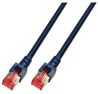 Efb Elektronik EFB RJ45 Patchkabel S/FTP Cat.6 LSZH 5.00m juodas