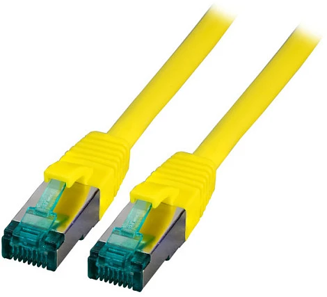 Efb Elektronik EFB MK6001.25Y kabelis sieciowy geltona 25 m Cat6a S/FTP (S-STP)
