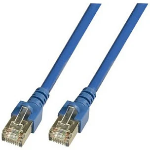 EFB RJ45 kabelis sieciowy, mėlyna SF/UTP, Cat.5e, PVC, CCA, 25m