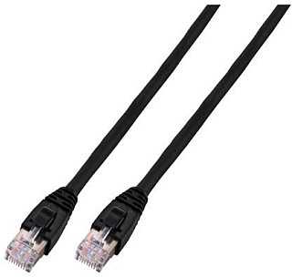 Efb Elektronik EFB EFB RJ45 Patchkabel U/UTP, Cat.6, LSZH, CCA, 10m, juodas