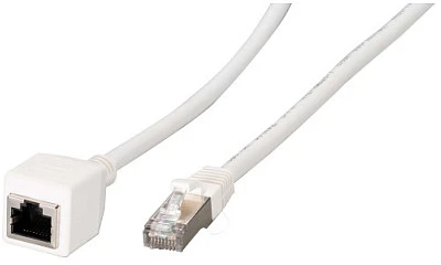 Efb Elektronik EFB RJ45 S/FTP patch kabelio prailginimas, Cat.6A, AWG26, LSZH, 1m, Balta (K5546WS.1)