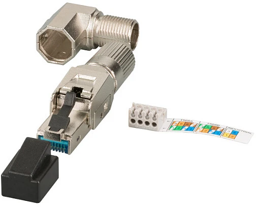 Efb Elektronik C6A savaime užsifiksuojantis RJ45 kištukas