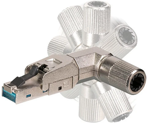 Efb Elektronik C6A savaime užsifiksuojantis RJ45 kištukas