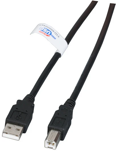 Efb Elektronik Kabelis USB EFB K5203.0,5 USB 2.0 A-B 0,5 m Juodas