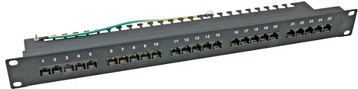 EFB Elektronik 37595SW.2 1U jungiamoji panelė