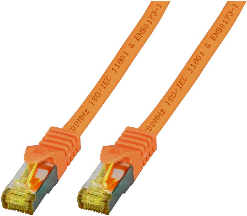 Efb Elektronik EFB MK7001.0 kabelis sieciowy Oranžinė 0,15 m Cat6a S/FTP (S-STP)