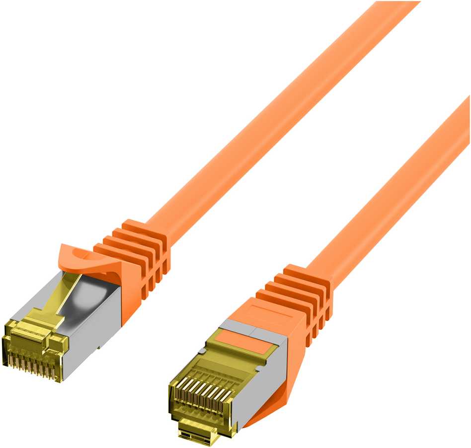 Efb Elektronik EFB MK7001.0 kabelis sieciowy Oranžinė 0,15 m Cat6a S/FTP (S-STP)