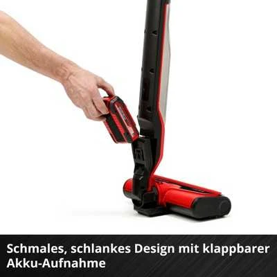 Akumuliatorinė šluota Einhell CLEANEXXO; 18 V (be akumuliatoriaus ir pakrovėjo)
