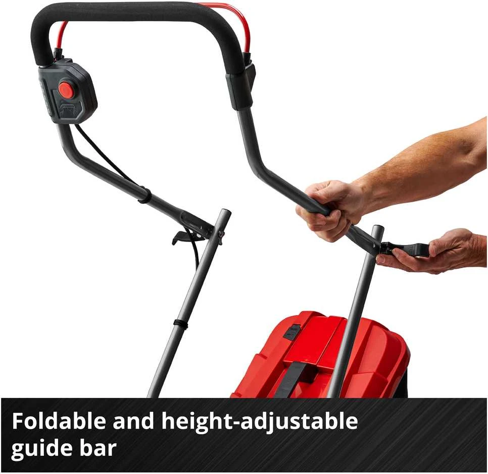 Einhell vejapjovė su akumuliatoriumi, 33 cm pjovimo plotis, 4,0 Ah baterija, automatinis valdymas