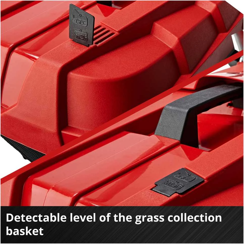 Einhell vejapjovė su akumuliatoriumi, 33 cm pjovimo plotis, 4,0 Ah baterija, automatinis valdymas