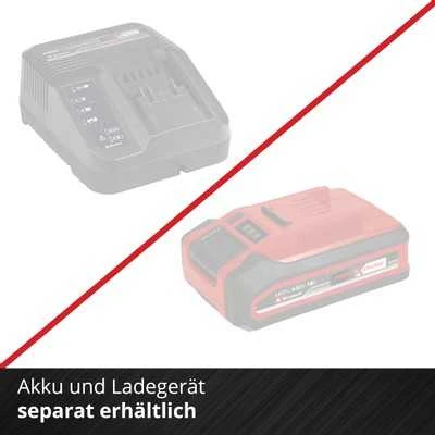 Šlifuoklis Einhell Einhell akumuliatorinė juostelė TE-BF 18 Li-be akumuliatoriaus ir kroviklio, 18V, elektrinė dildė (raudona/juodas, be akumuliatoriaus ir įkroviklio, įrankių krepšyje)