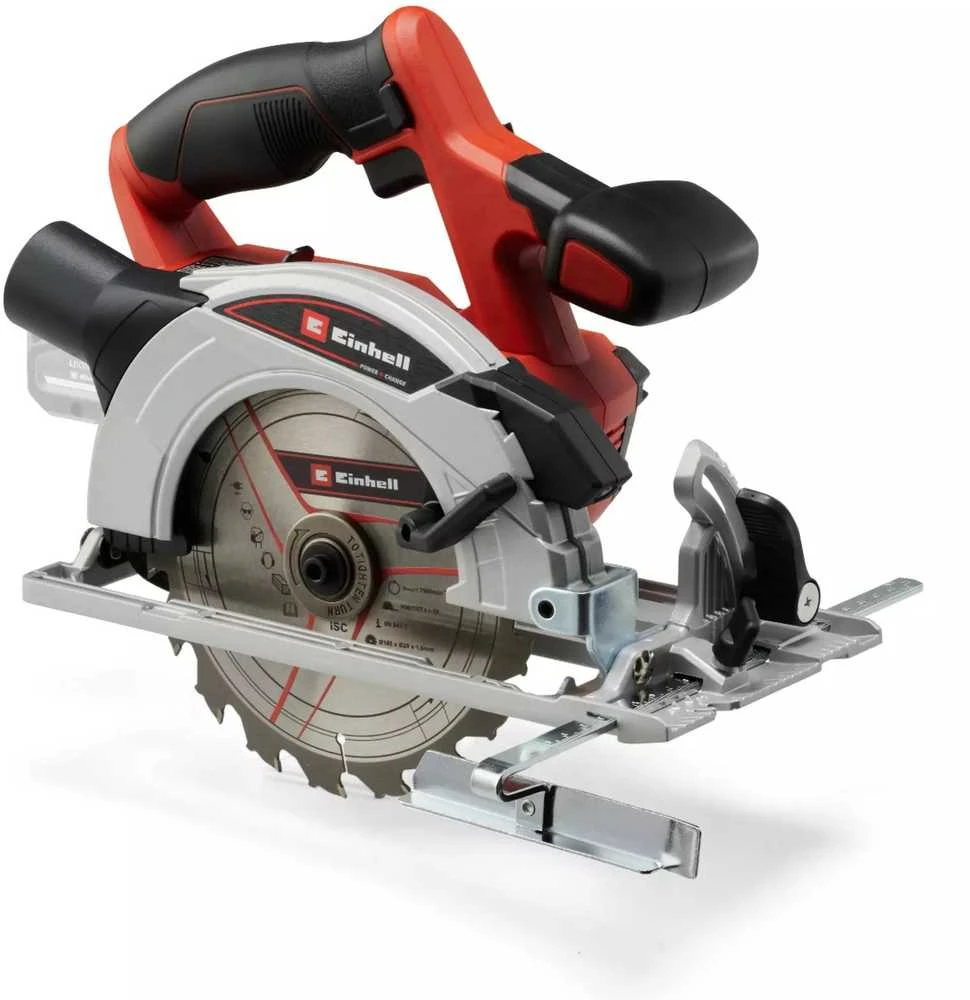 Einhell Akumuliatorinis diskinis pjūklas TE-CS 18/165-1 Li be akumuliatoriaus ir kroviklio