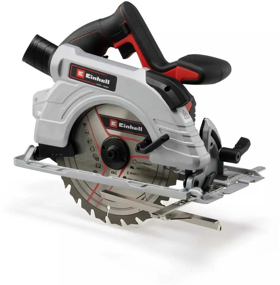 Einhell diskinis pjūklas TP-CS 18/190 Li BL iš kairės pusės