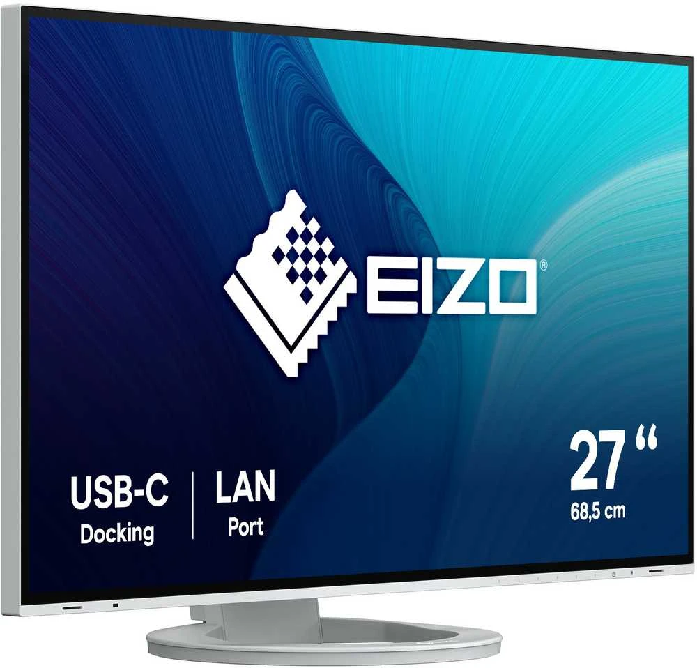 Monitorius EIZO EV2795EN 27" IPS 16:9 2560X1440 USB-C/70W RJ45 (Baltas)