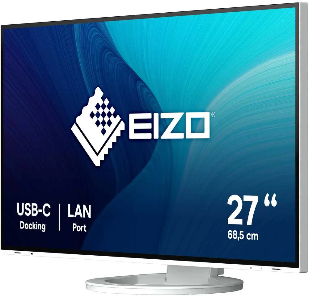 Monitorius EIZO EV2795EN 27" IPS 16:9 2560X1440 USB-C/70W RJ45 (Baltas)
