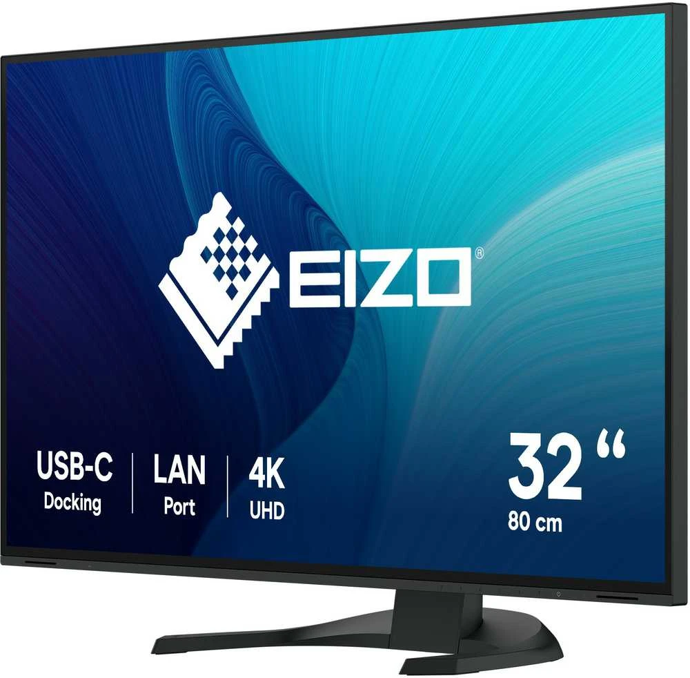 Monitorius EIZO EV3240X 31.5" IPS 16:9 3840X2160 USB-C/94W RJ45 (Juodas)