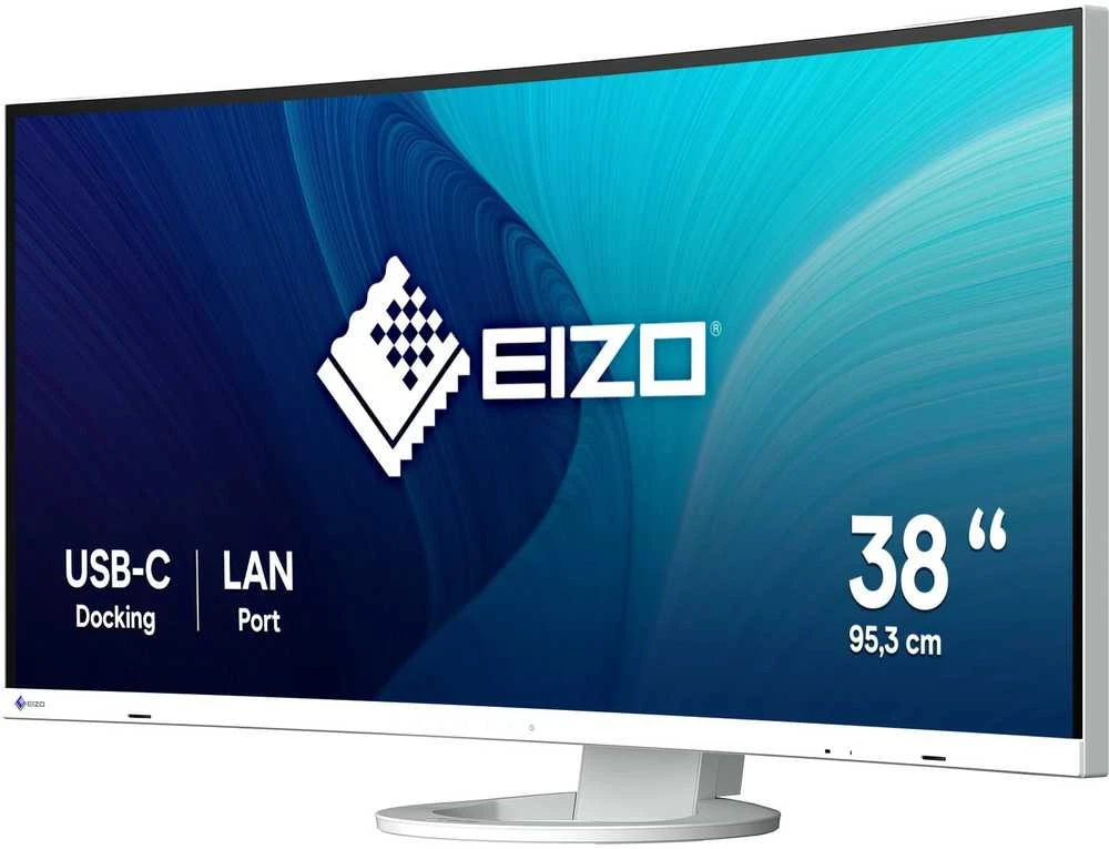 Monitorius EIZO FlexScan EV3895-WT – 37,5 colio | IPS | 3840 x 1600