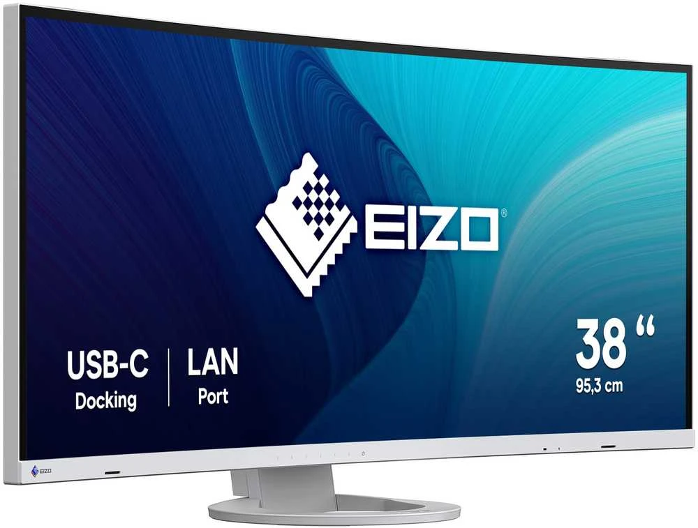 Monitorius EIZO FlexScan EV3895-WT – 37,5 colio | IPS | 3840 x 1600