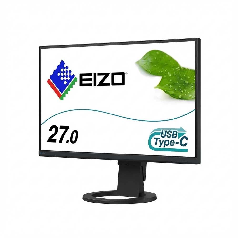 Monitorius EIZO FlexScan EV2740S-BK - IPS | 4K | USB-C PD 70W | 27"