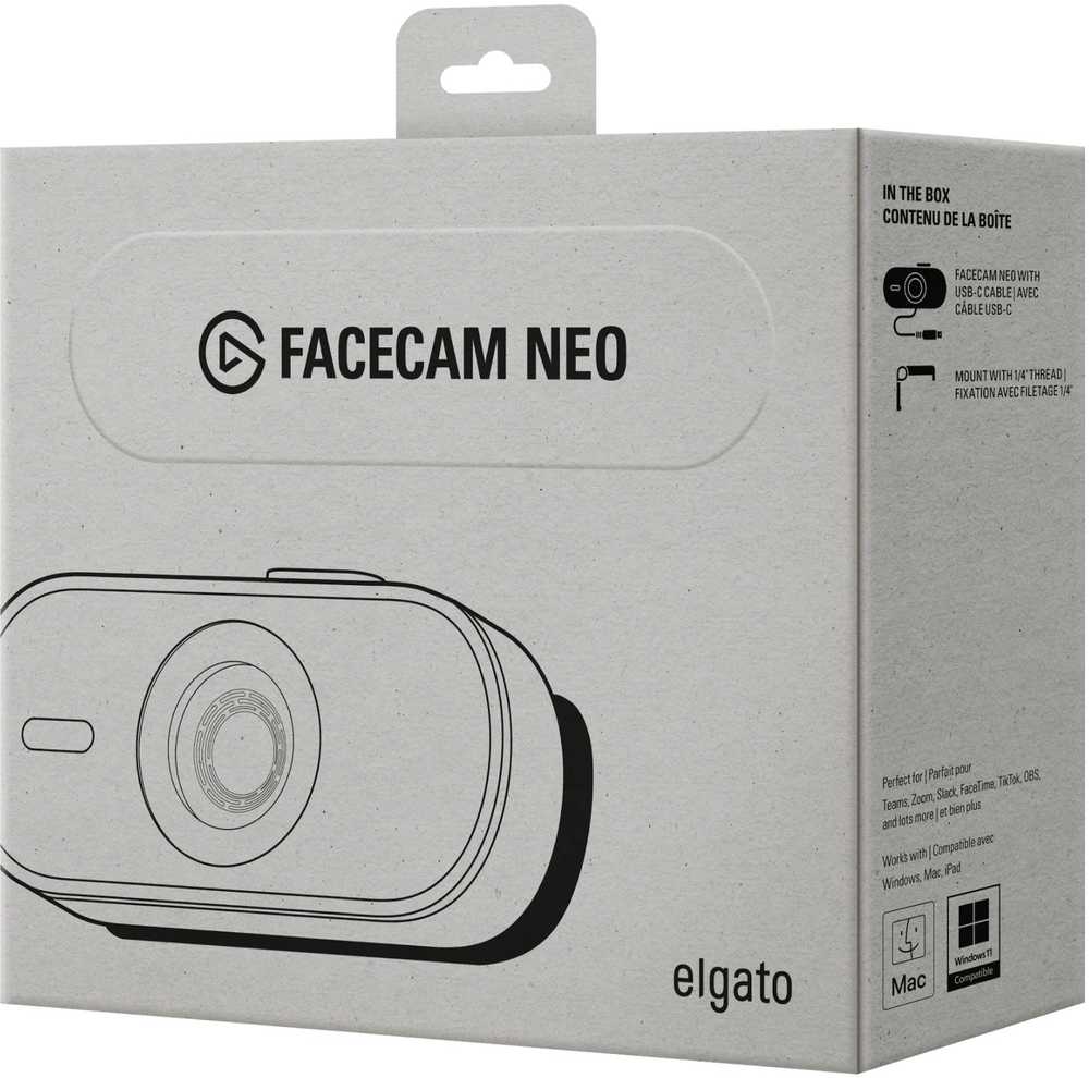 Elgato Web Camera | 10WAE9901 | 24 mėn. | F/2.0
