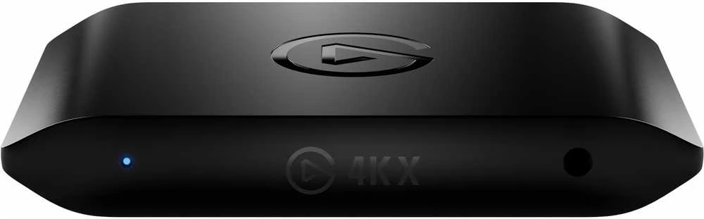 Elgato Game Capture 4K X įrenginys su šviesos indikatoriumi