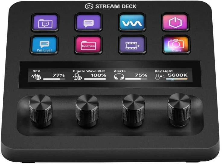 Corsair ELGATO Stream Deck +, Juodos spalvos