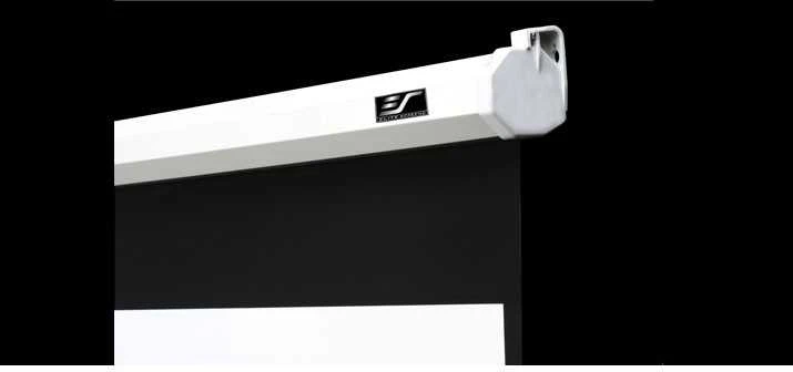 Elite Screens | Manual Series | M100XWH | Įstrižainė 100" | 16:9 | Matomo vaizdo plotis (W) 221 cm | Baltas