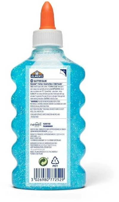 Elmer's blizgūs mėlyni klijai - 2077252